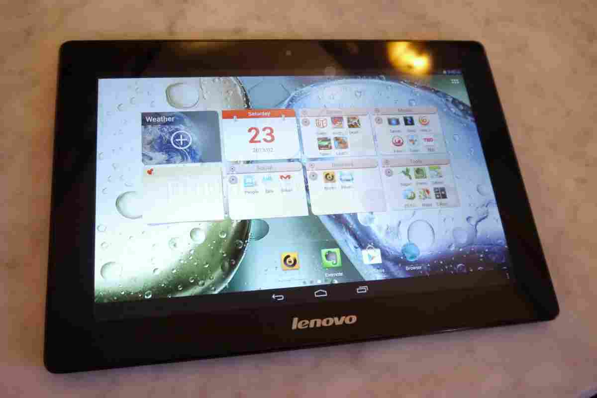 MWC 2013: Lenovo випустила 7 "" планшети A1000, A3000 і 10 "" S6000 "