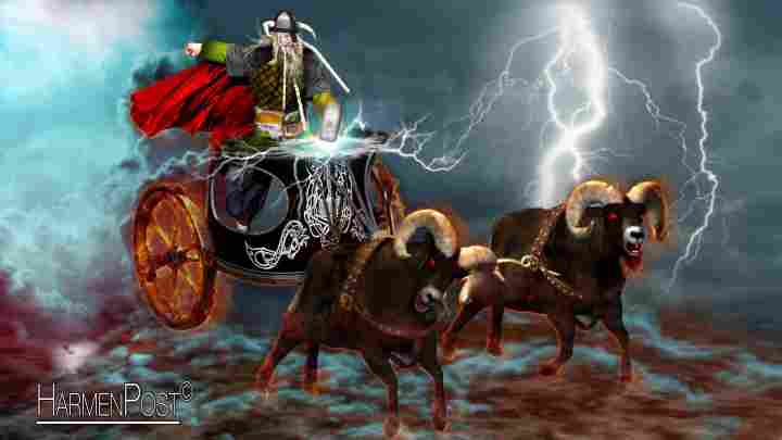 Скандинавська міфологія: Тор - бог грому