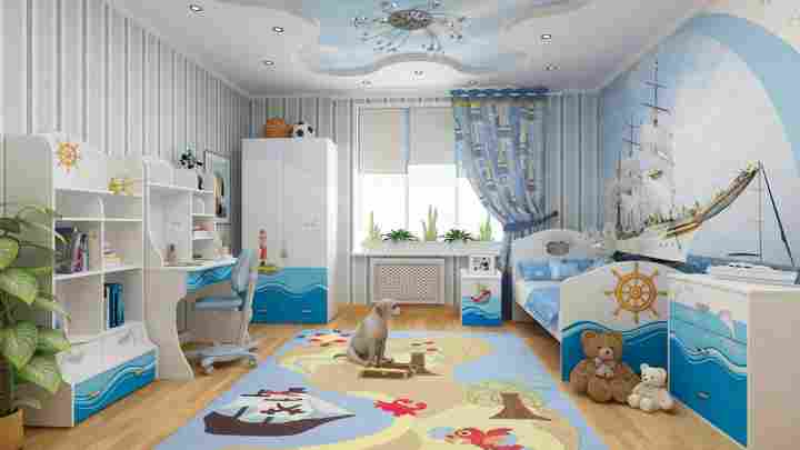 Дитячі спальні для хлопчиків