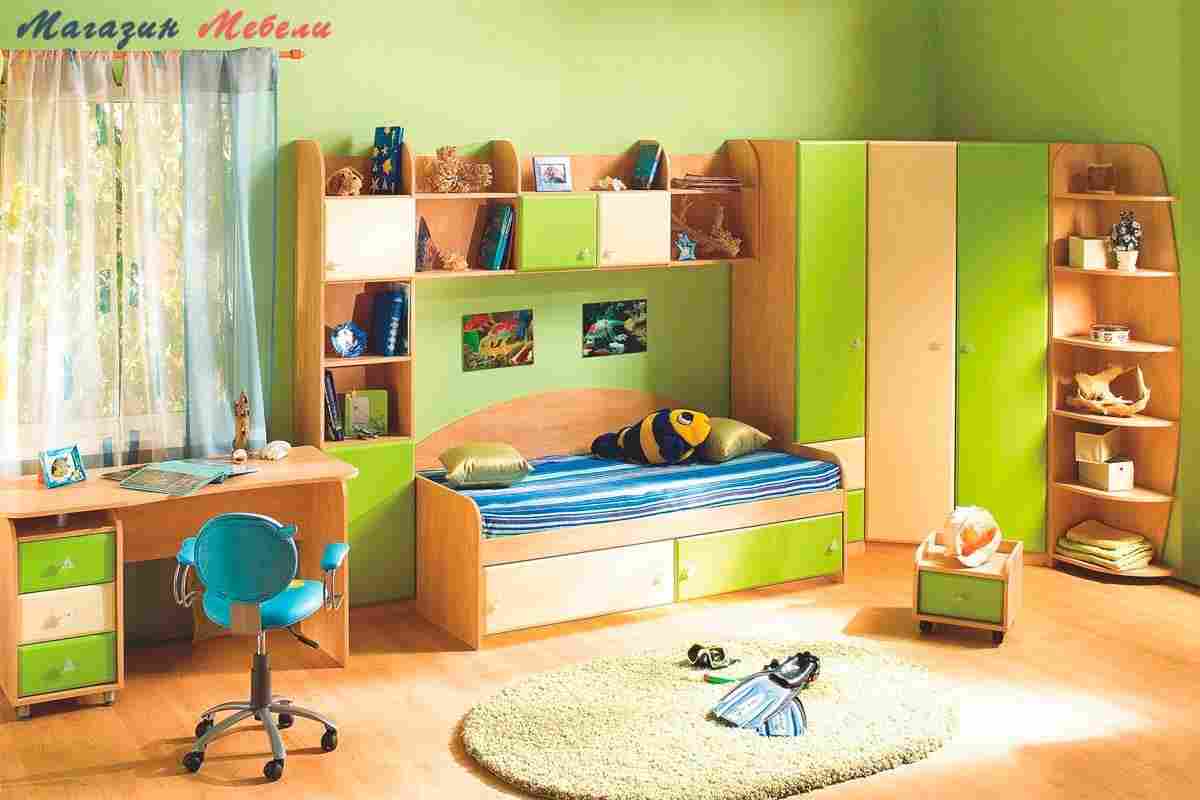 Модульні меблі для дитячої кімнати