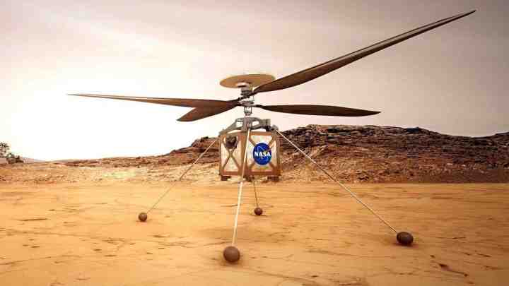 NASA відправить на Марс міні-вертоліт