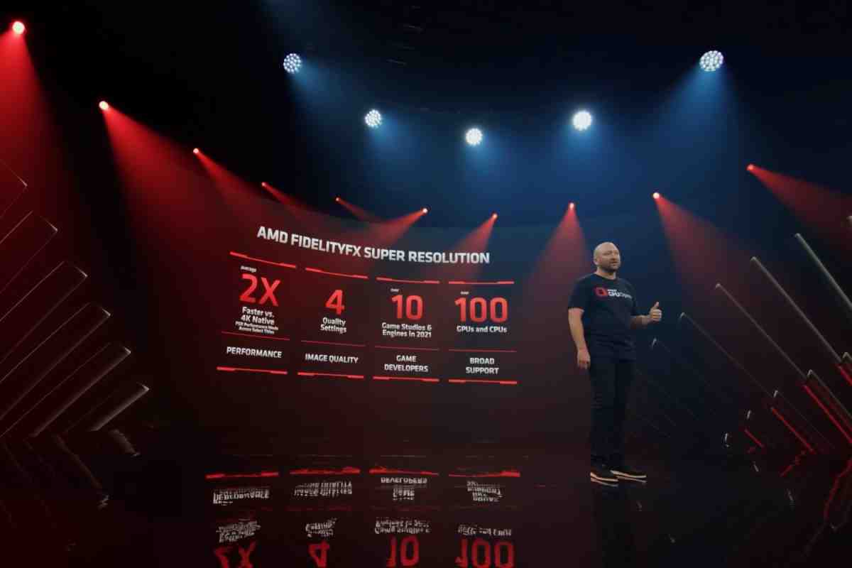 AMD представила FidelityFX Super Resolution - відкриту технологію ШІ-масштабування зображення