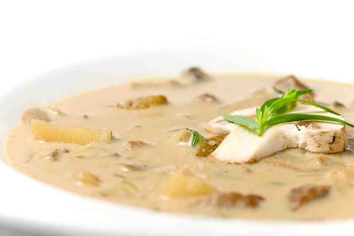 Як приготувати крем суп з шампіньйонів