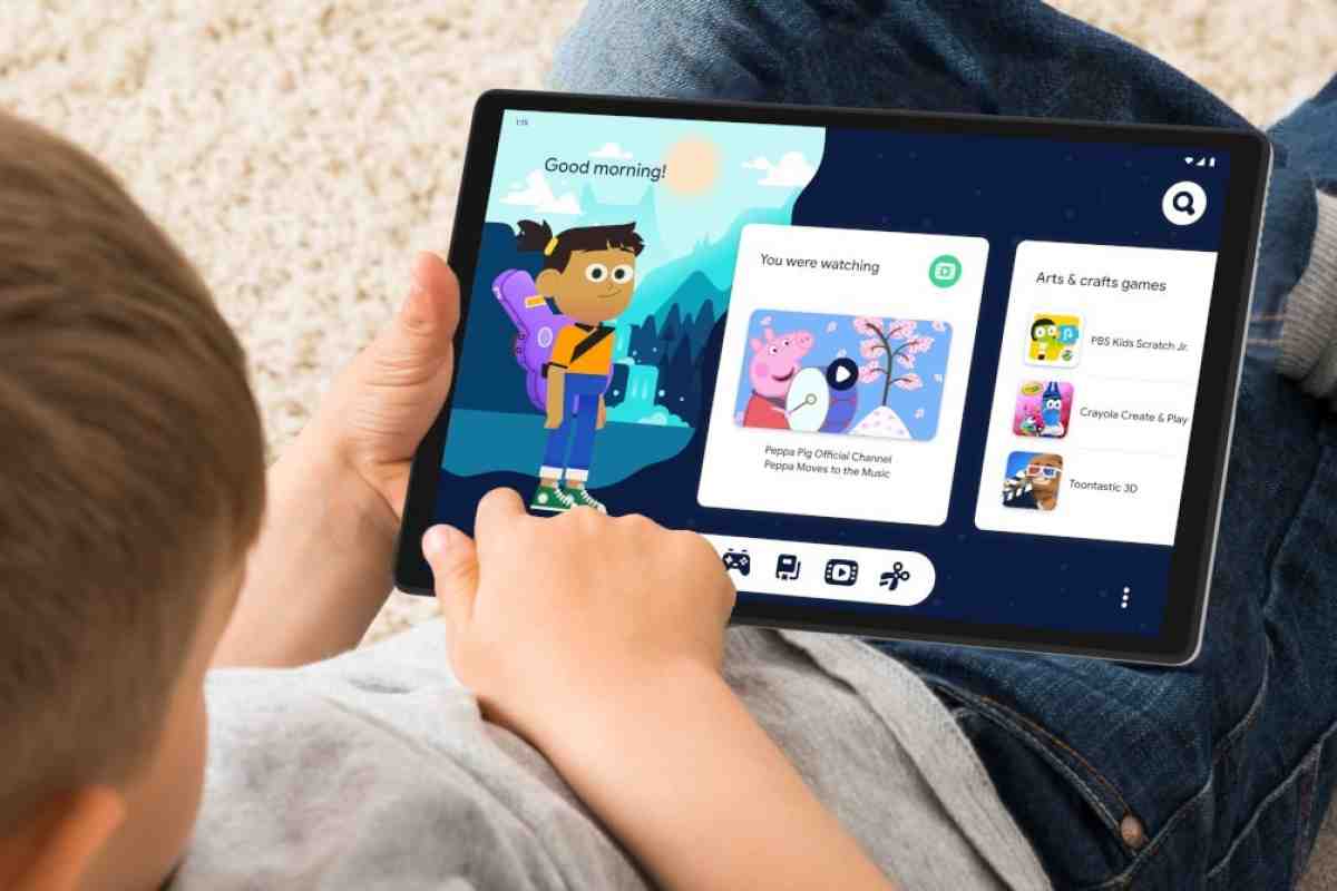  Google додала деяким Android-планшетам дитячий режим