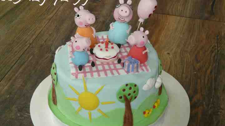 Торт Свінка Пеппа - 7 рецептів, як приготувати святковий торт для хлопчиків і дівчаток своїми руками