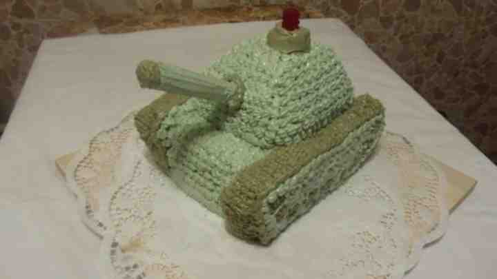 Торт Танк - 5 рецептів, як зробити оригінальний торт у вигляді танка своїми руками